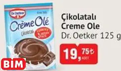 DR. OETKER ÇİKOLATALI CREME OLE